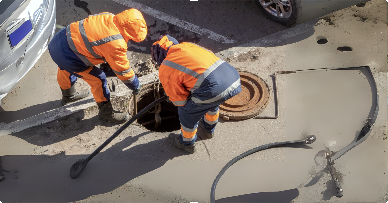 Underground service line coverage